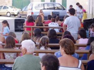 ...y ahora el Karaoke de Villancicos.